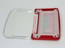 Open Box Original Control Panel and Lid for Insignia NS-IMP26SL0 Ice Maker- Red